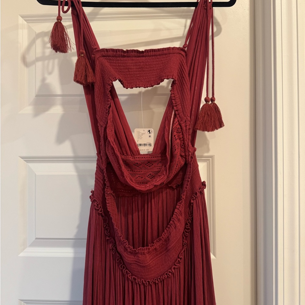 Santa Maria free people maxi dress NWT size large - Picture 11 of 12